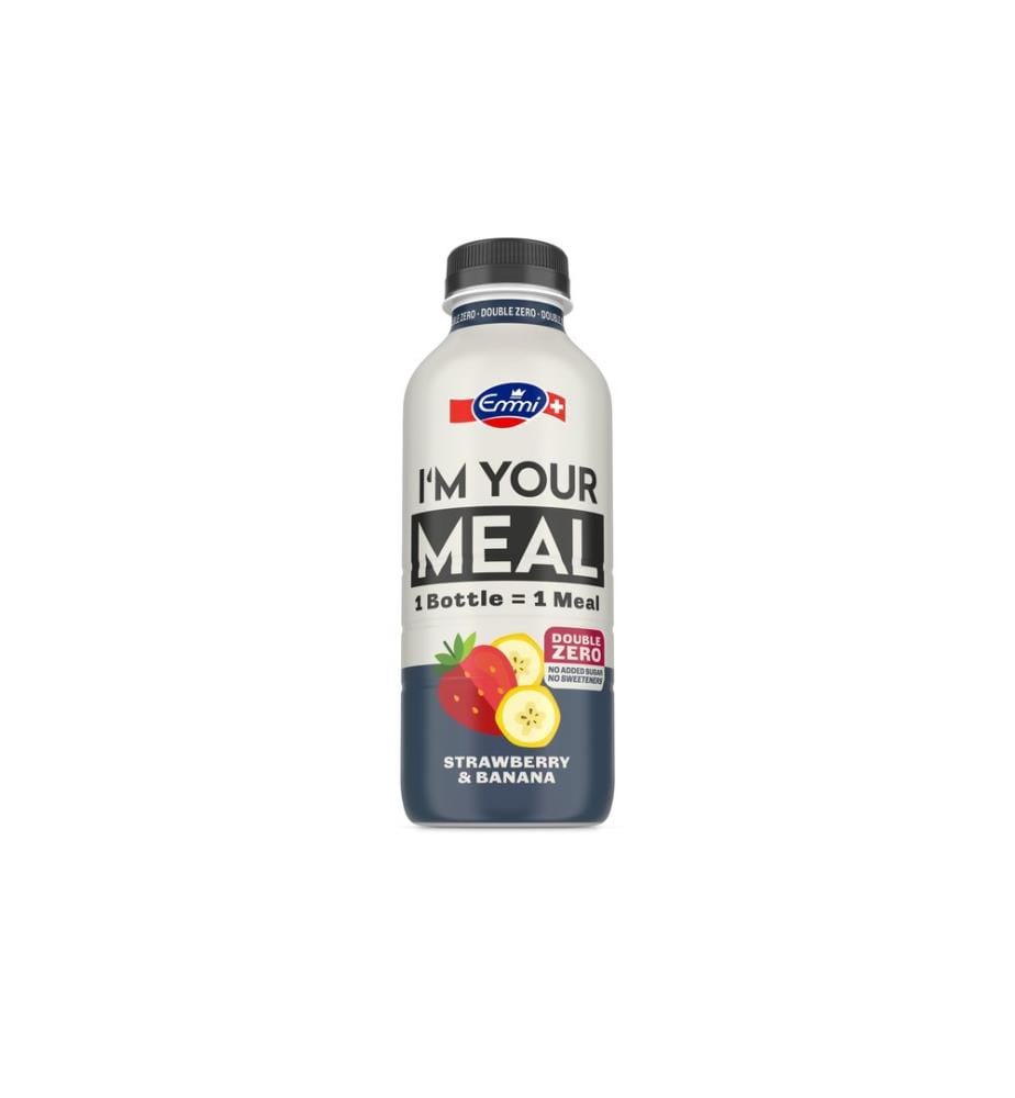 Emmi - Trinkmahlzeit Double Zero Erdbeere Banane 500 ml