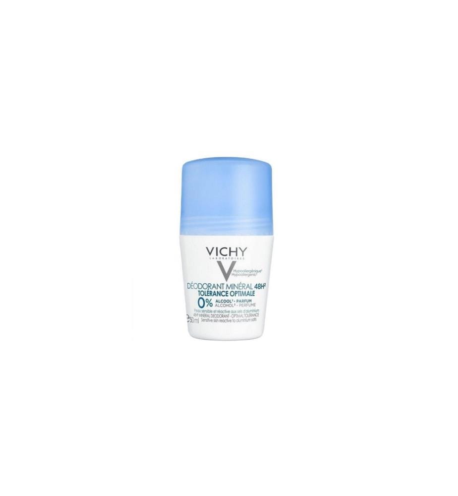 Vichy - Déodorant en rouleau Mineral Tolerance Optimale 50 ml