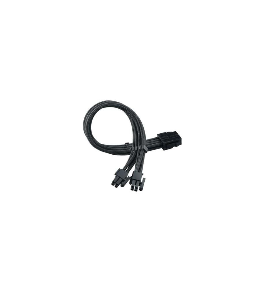 SILVERSTONE - Câble électrique de prolongation 8-8(4+4)Pin 0.08 mm Noir