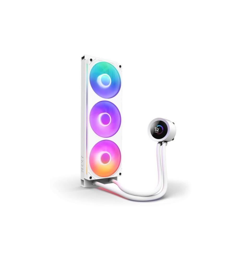 NZXT - Refroidissement à eau Kraken Plus 360 RGB Blanc