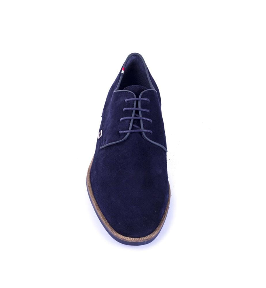 Wildleder-Derby - Blau
