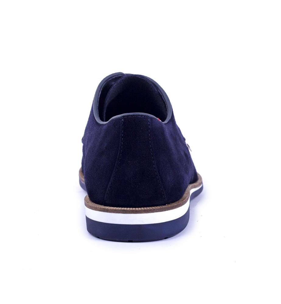 Wildleder-Derby - Blau