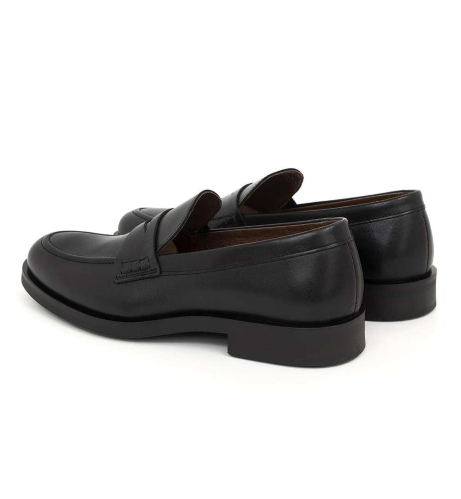 Mocassin en Cuir - Noir