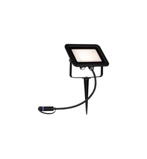 PAULMANN - Spot de jardin Plug & Shine Flood 15,5 W 3000 K, Extension
