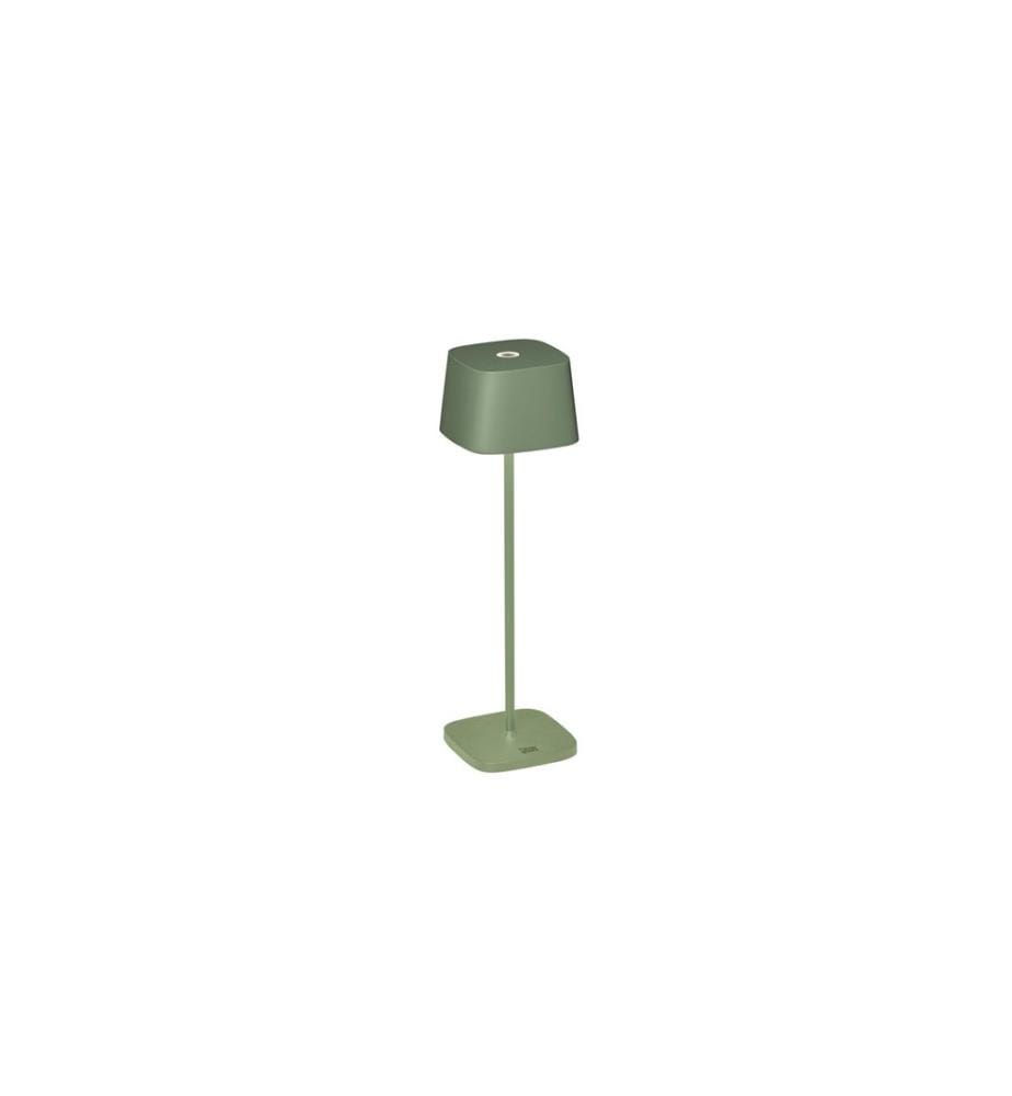 Konstsmide Lampe de table à accu USB Capri, 2700-3000 K, 2.2 W, vert menthe