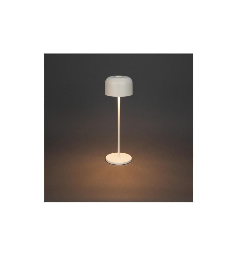 Konstsmide Lampe de table Lille USB, 2200 / 2700 K, 3.5 W, blanc