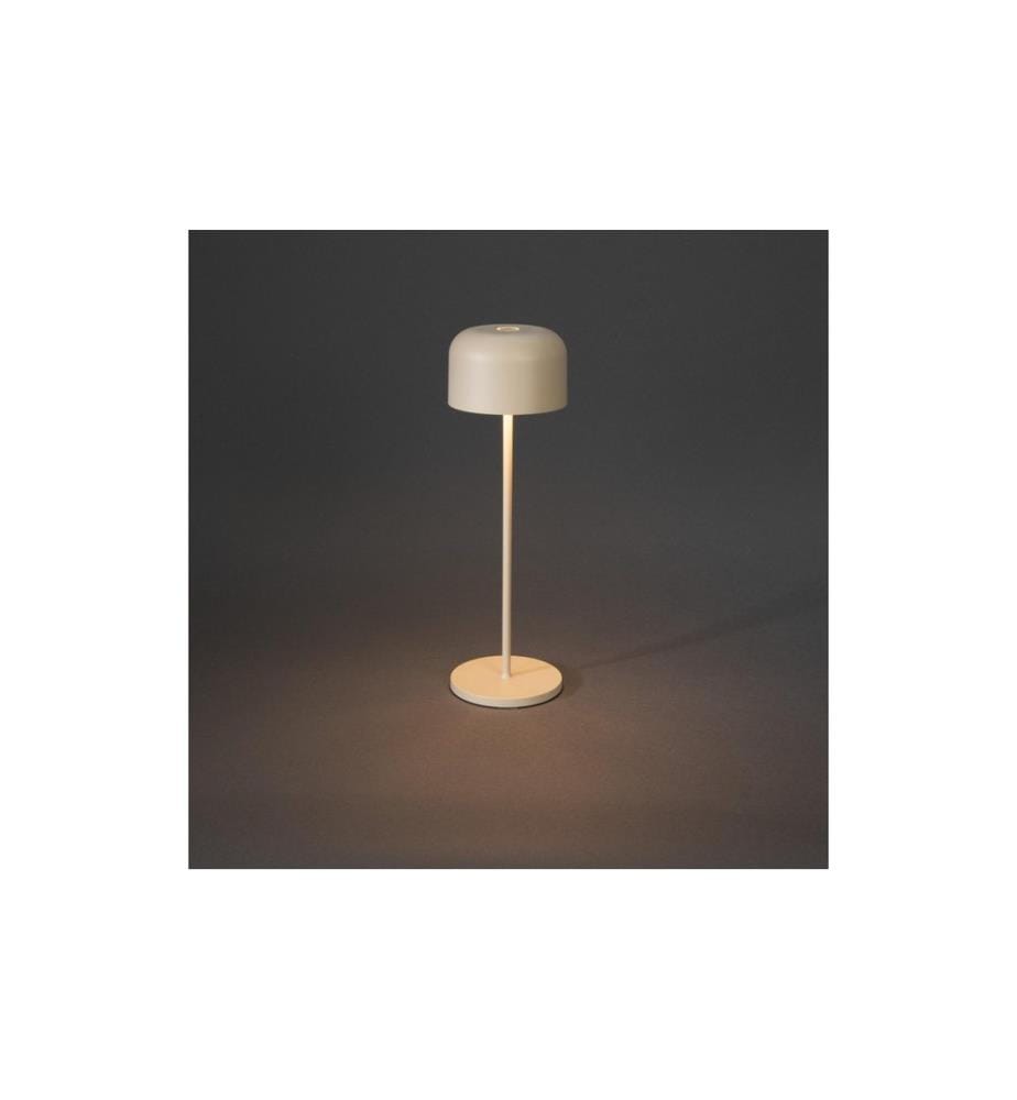 Konstsmide Lampe de table Lille USB, 2200 / 2700 K, 3.5 W, sable