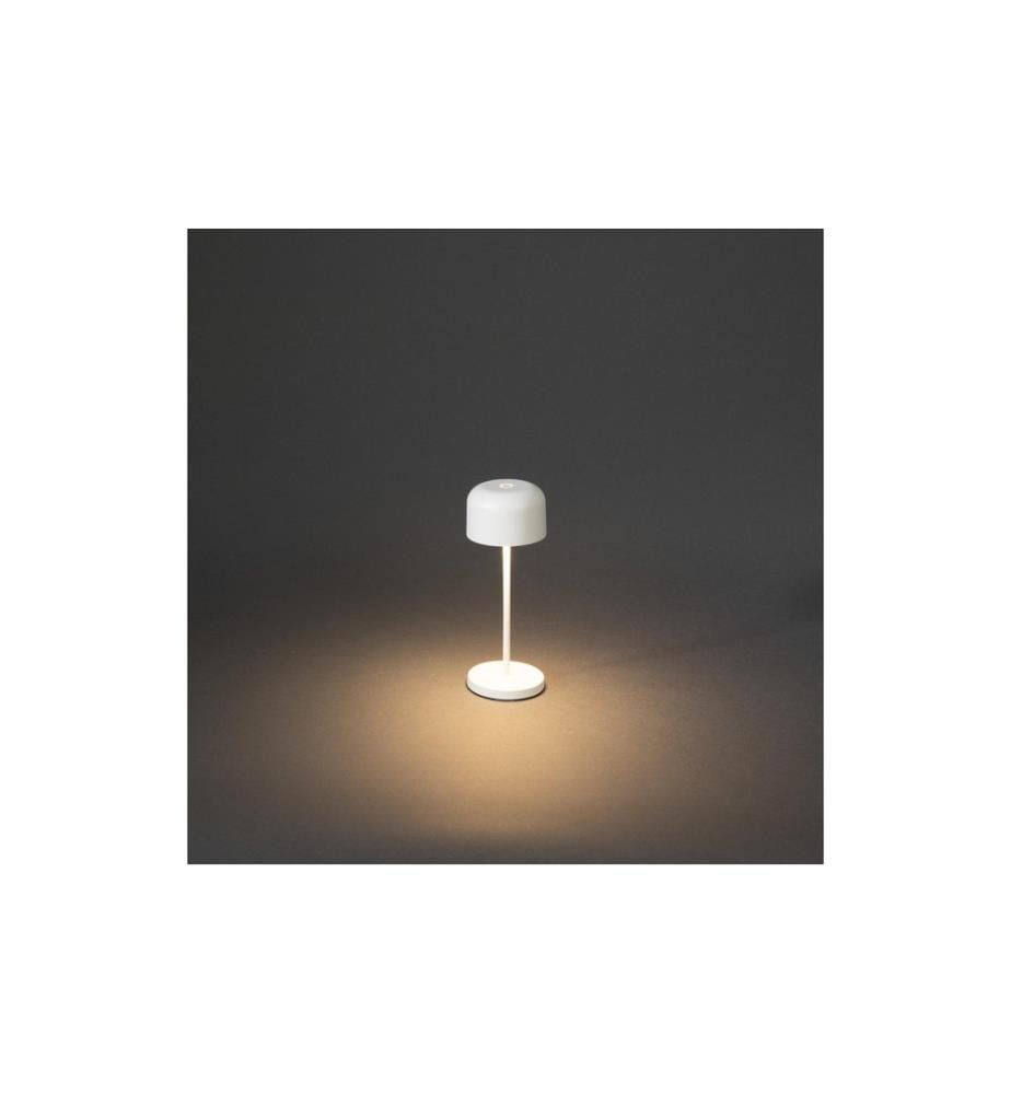 Konstsmide Lampe de table Lille Mini USB, 2200 / 2700 K, 2.2 W, blanc