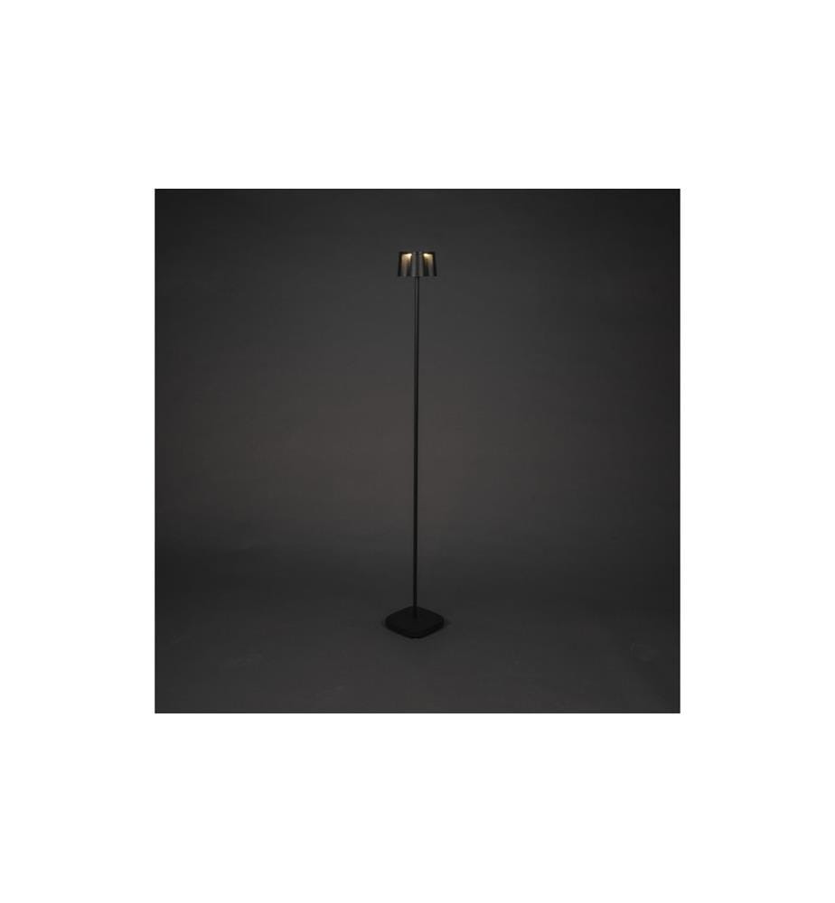 Konstsmide Lampe sur pied Nice USB, 2700 / 3000 K, 3 W, noir