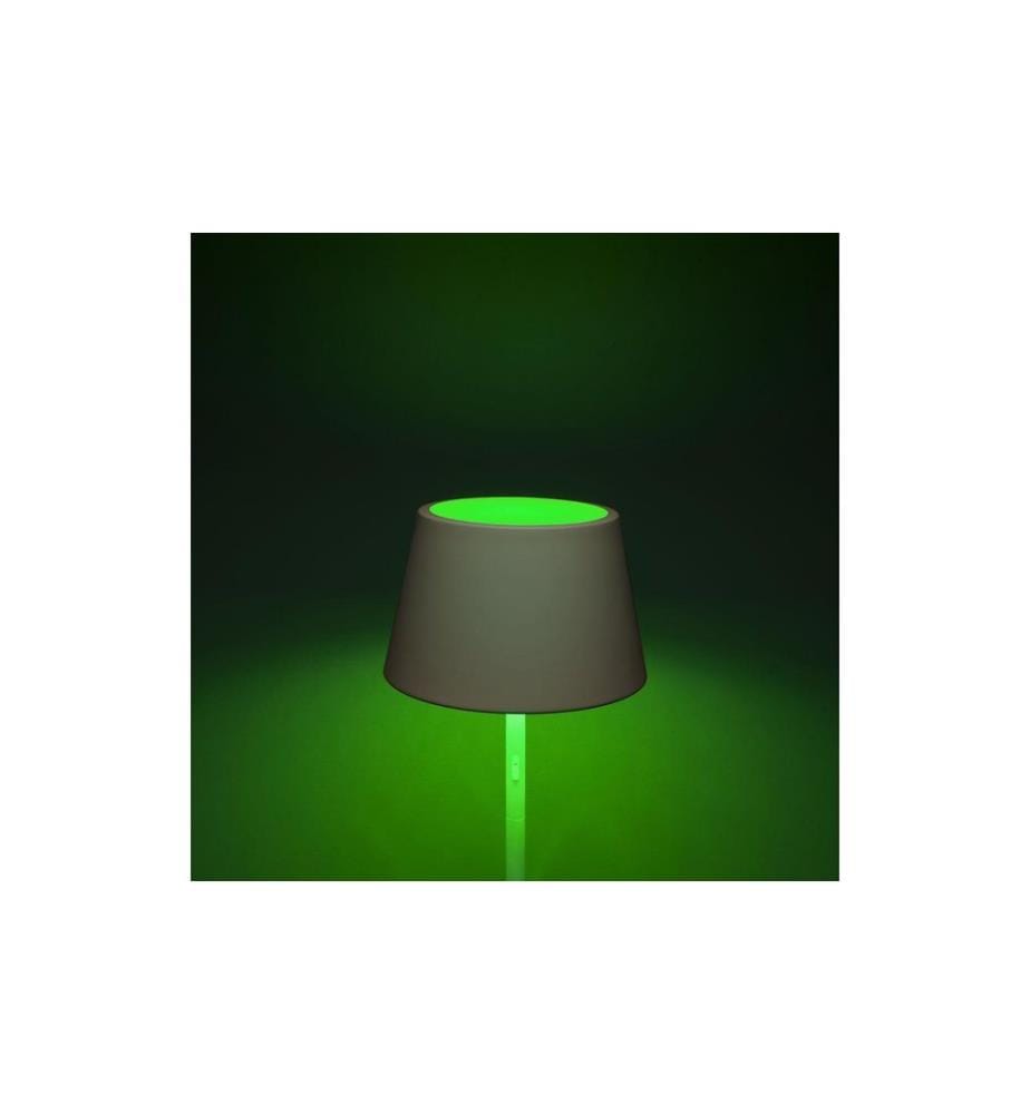 Konstsmide Lampe sur pied Pomezia USB, Blanc