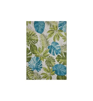 Hanse Home - Teppich Tropical Leaves 160 cm x 235 cm, Grün/Türkis