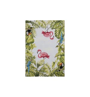 Hanse Home - Teppich Tropical Birds 80 cm x 165 cm, Mehrfarbig