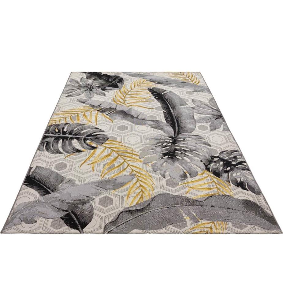 Hanse Home - Teppich Gold Leaves 120 cm x 180 cm, Mehrfarbig