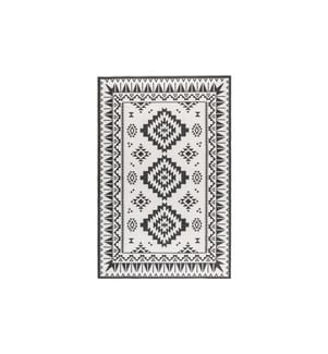 Elle Decoration - Teppich Dynamic 120 x 170 cm, Black