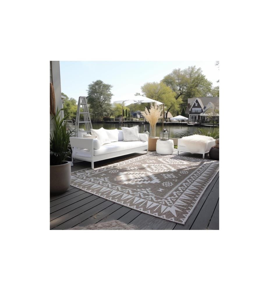 Elle Decoration - Tapis Dynamique 160 x 230 cm, lin