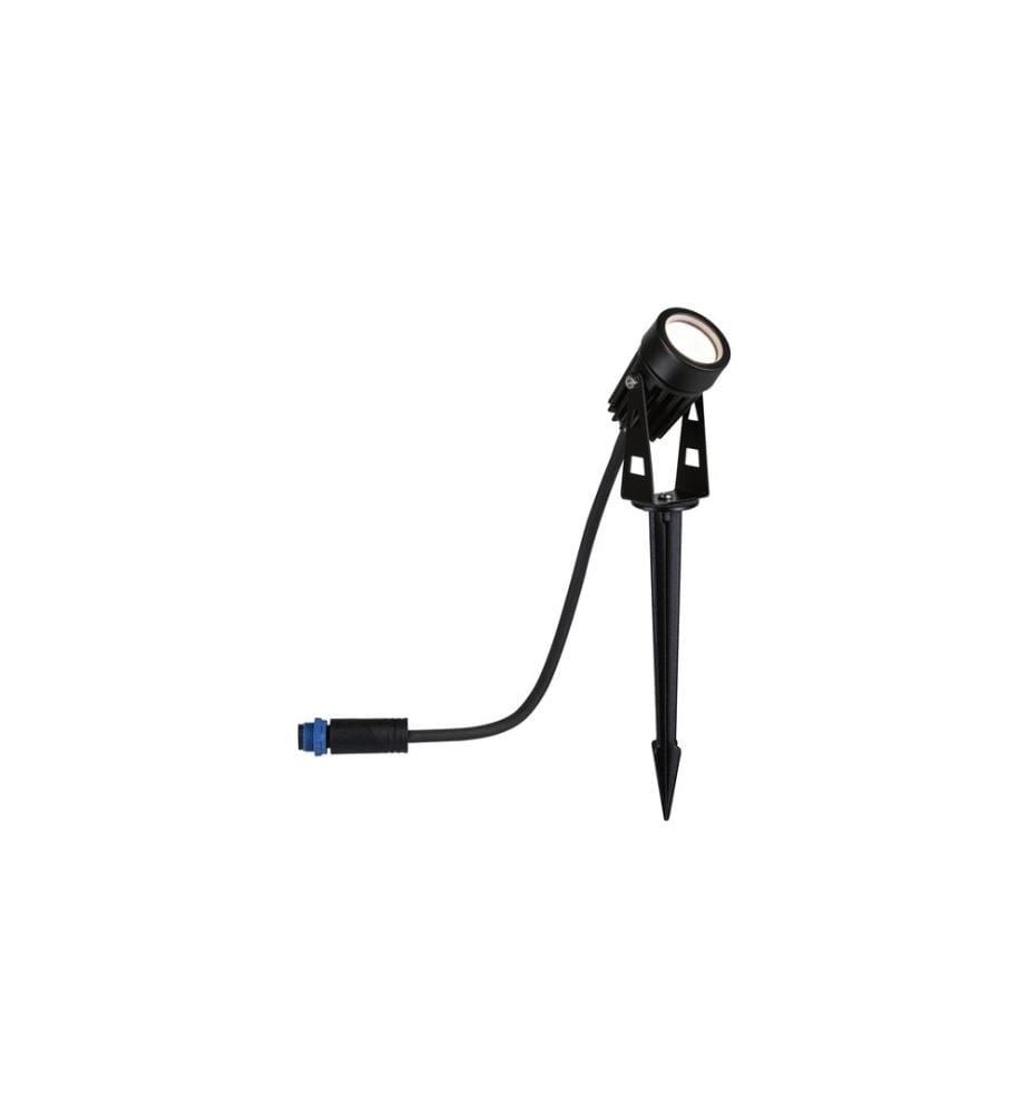 PAULMANN - Gartenspot Plug & Shine IP65, 3000 K, 2 W, Grau