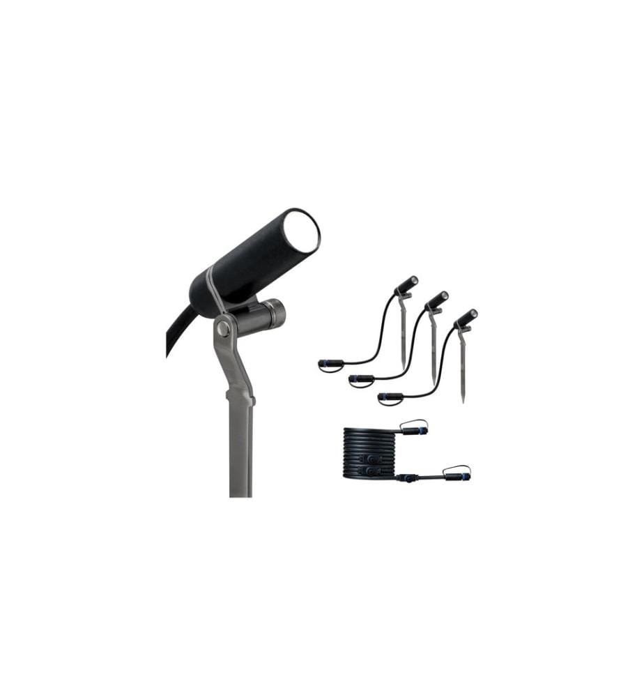 PAULMANN - Spot de jardin Plug & Shine Plantini 45 3000 K, extension