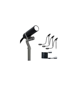 PAULMANN - Spot de jardin Plug & Shine Plantini 45 3000 K, extension