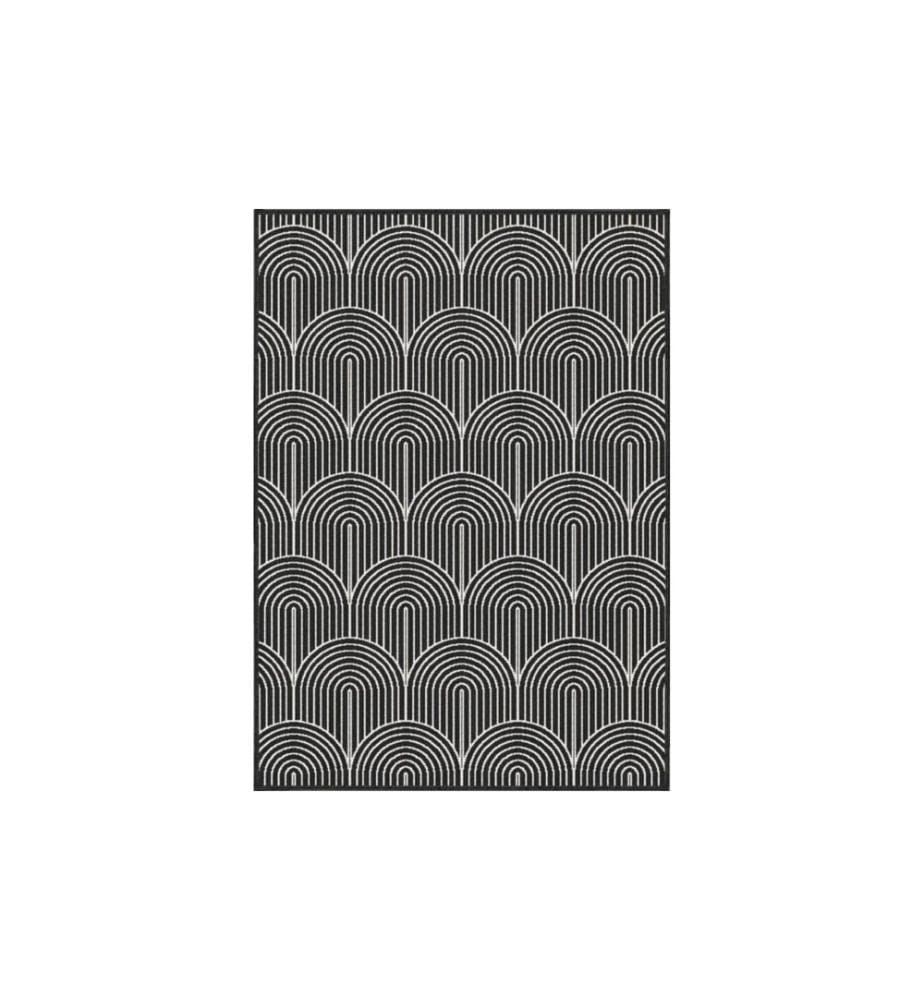 Hanse Home - Pangli In- & Outdoor Teppich 160 x 230 cm, Schwarz