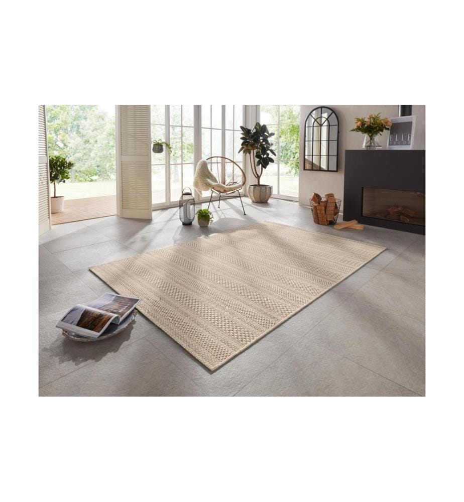 Elle Decoration - Teppich Arras Sisal Optik Flachgewebe, 160 x 230 cm