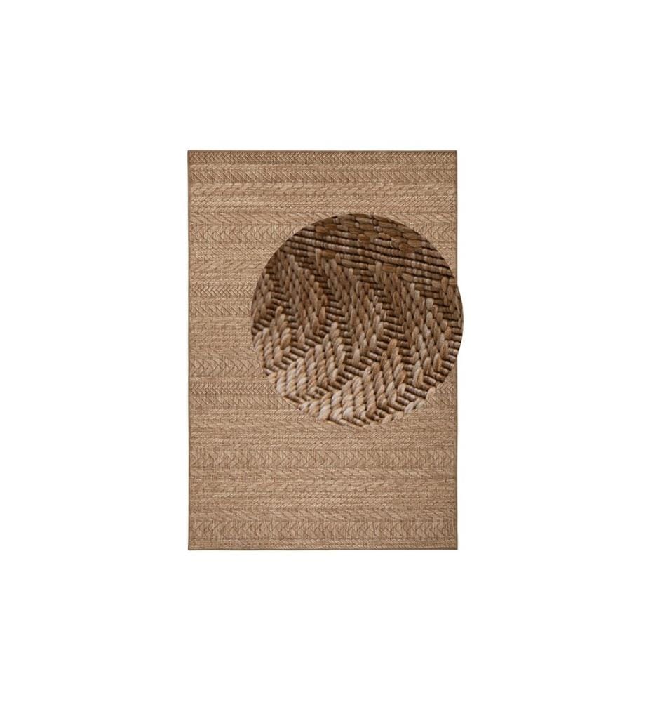 Hanse Home - Granado In- & Outdoor Teppich 160 x 230 cm, Braun/Beige