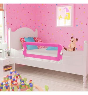 Kleinkind Sicherheit Bettgitter 102x42 cm Rosa