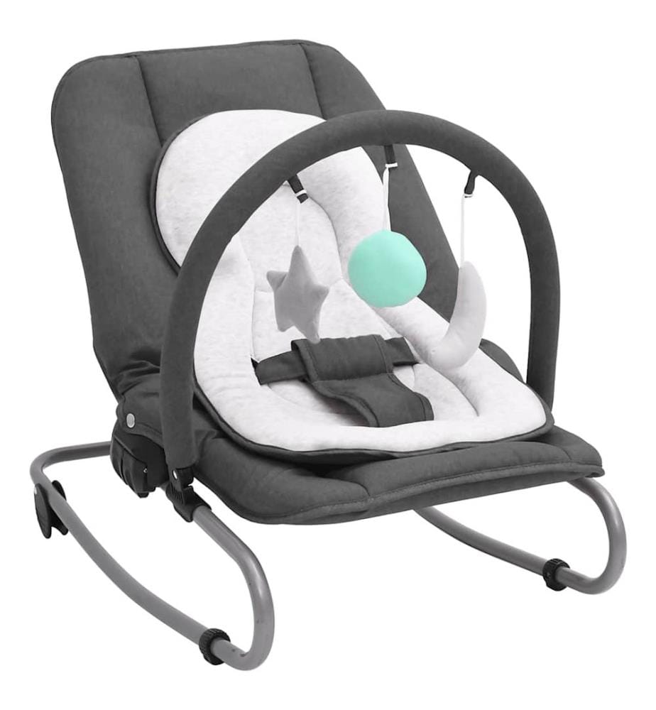 Babywippe Anthrazit Stahl