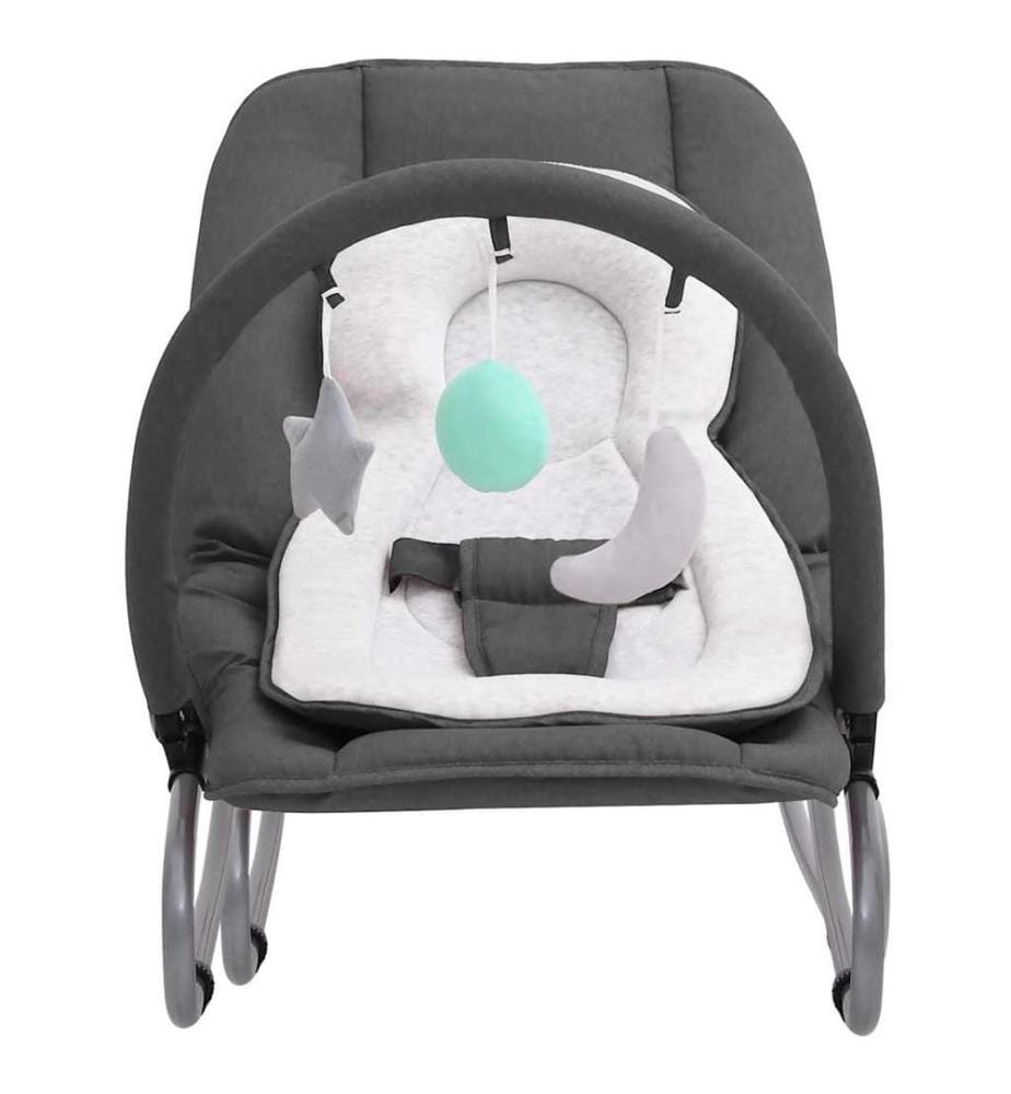 Babywippe Anthrazit Stahl
