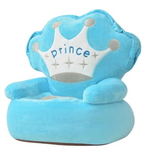 Plüsch-Kindersessel Prinz Blau