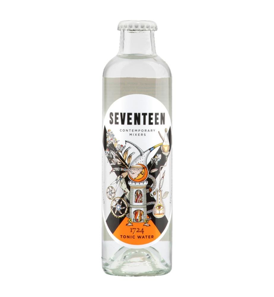 Quarantini Social Red Gin + 6x 1724 Tonic Water - 50 cl + 6 x 20 cl