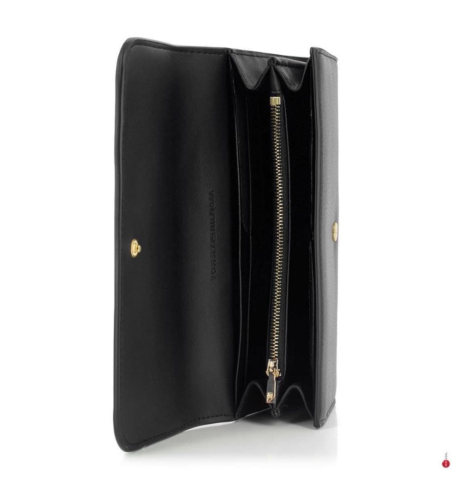 Grosse Brieftasche mit Umschlag - Schwarz