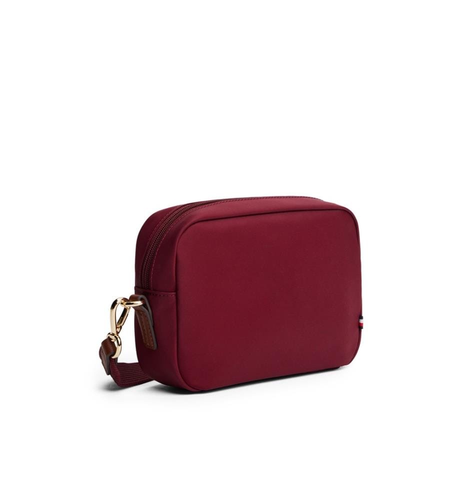 Borsa a tracolla in tela - Rosso