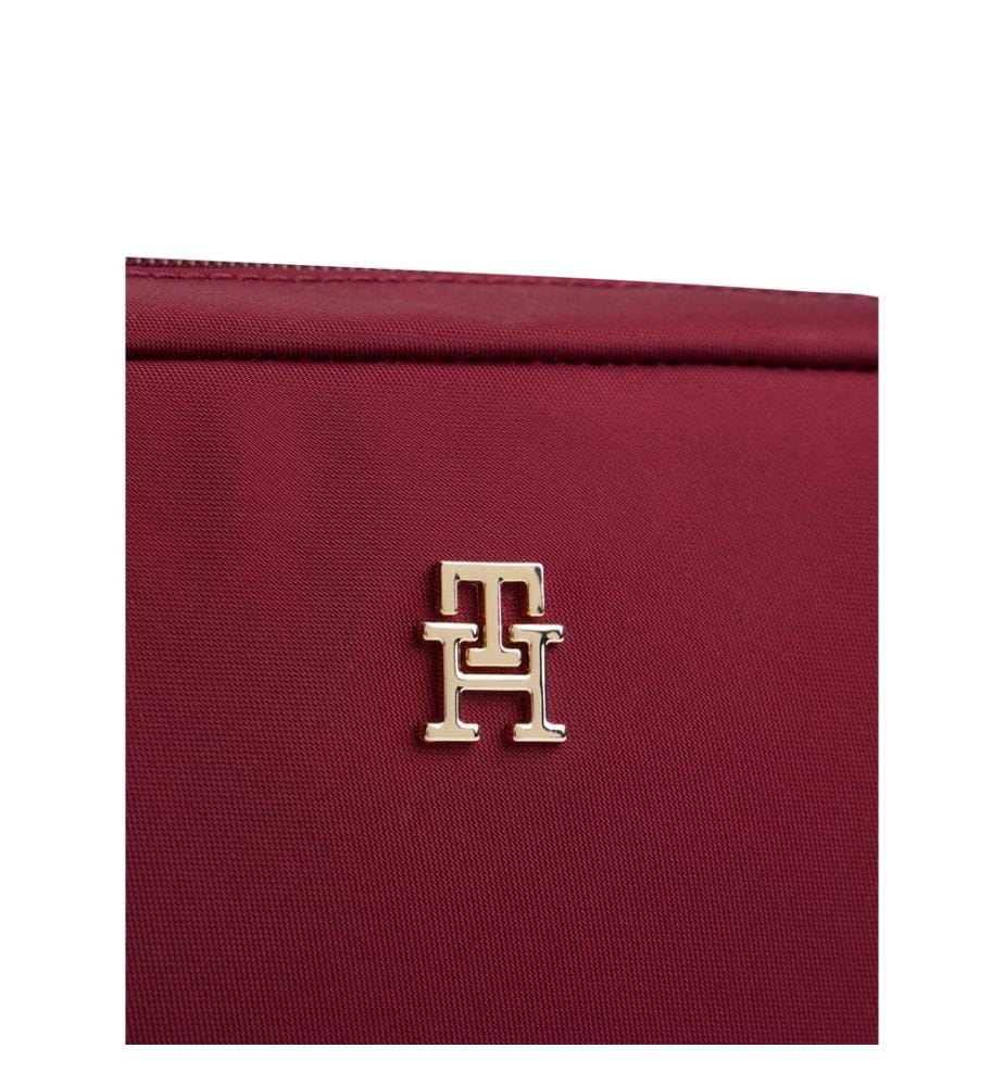 Borsa a tracolla in tela - Rosso