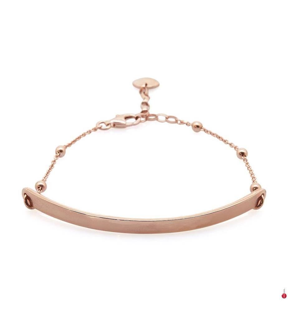 Bracciale Argento Sterling 925 - Placcato Oro Rosa