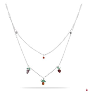 Collana Argento Sterling 925 - Placcato Argento