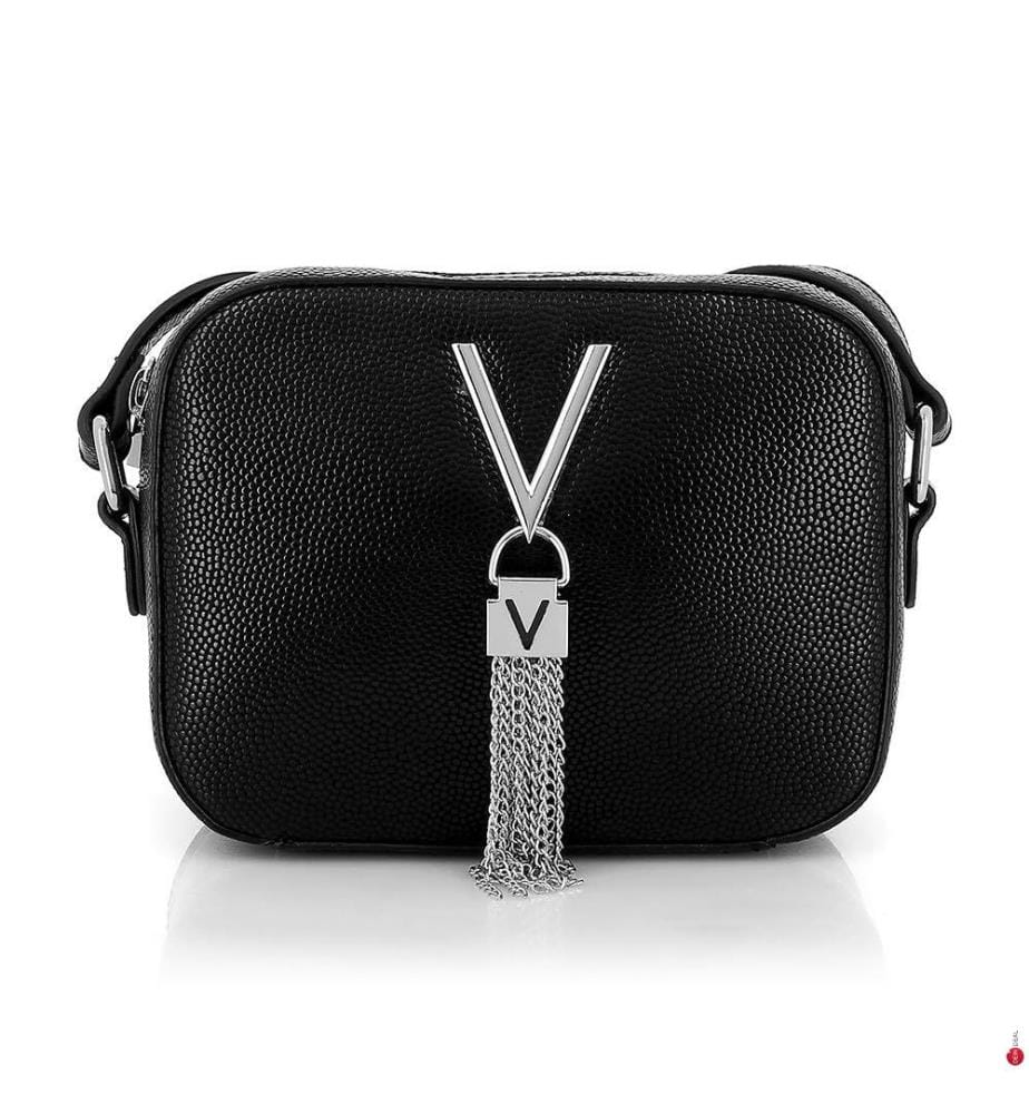 Sac à Bandoulière Divina - Noir et Argenté