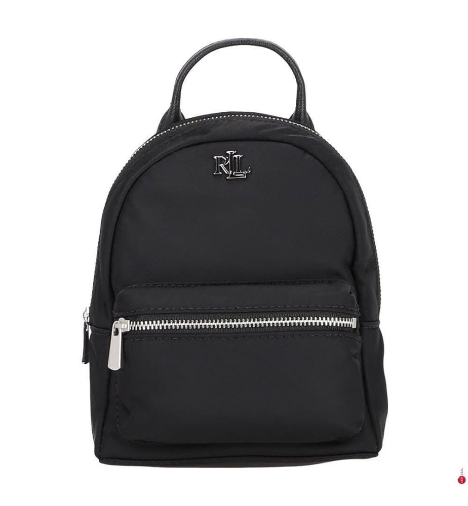 Mini borsa a tracolla in nylon Stevie - Nero