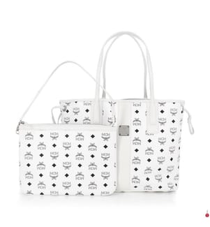 Sac Shopping Réversible Liz Medium - Blanc
