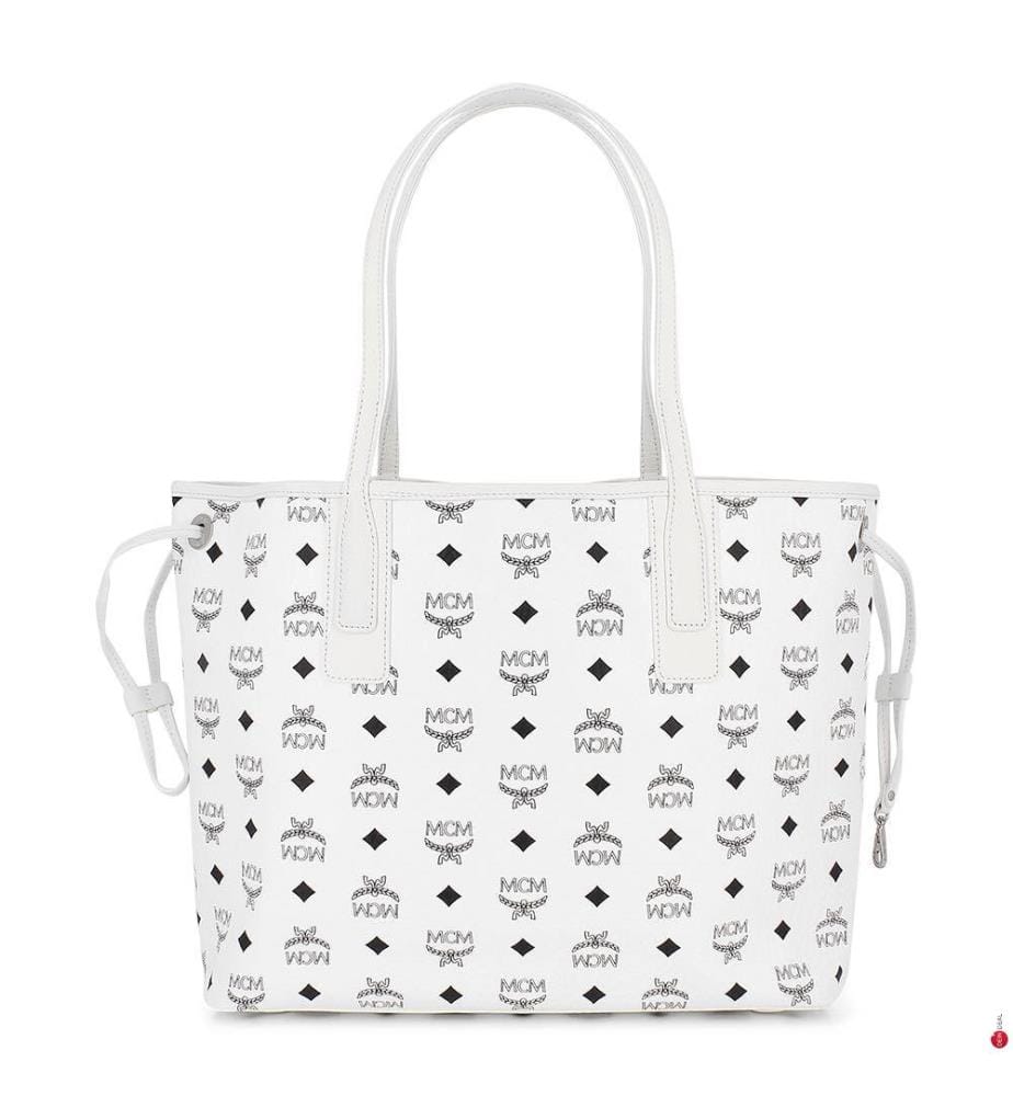 Sac Shopping Réversible Liz Medium - Blanc