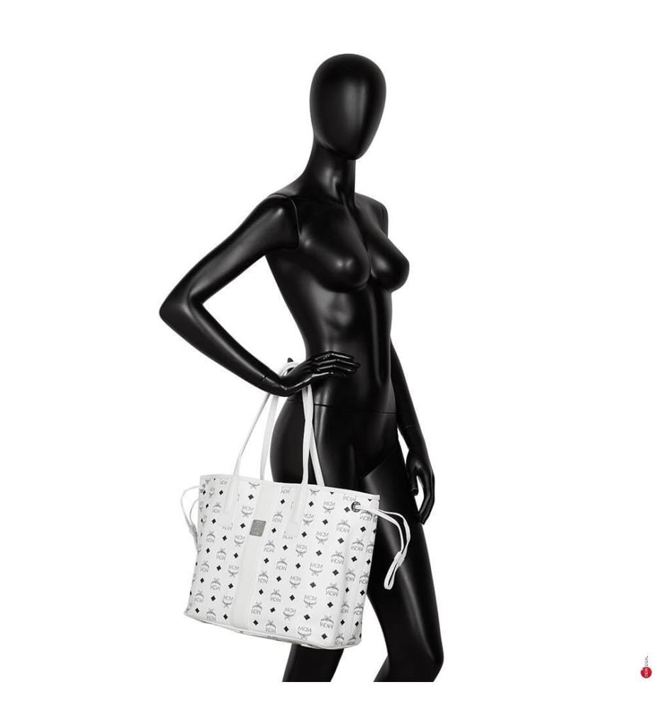 Sac Shopping Réversible Liz Medium - Blanc