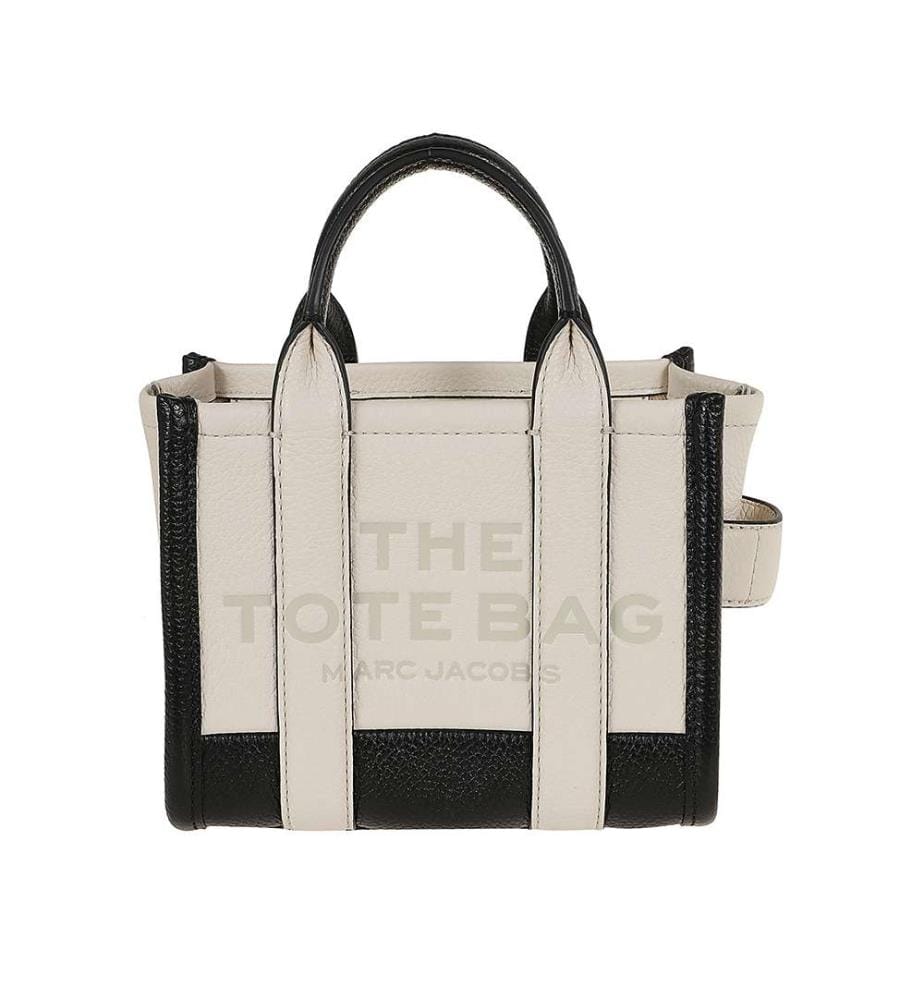 The Colorblock Crossbody Tote Bag - Ivory Multi 