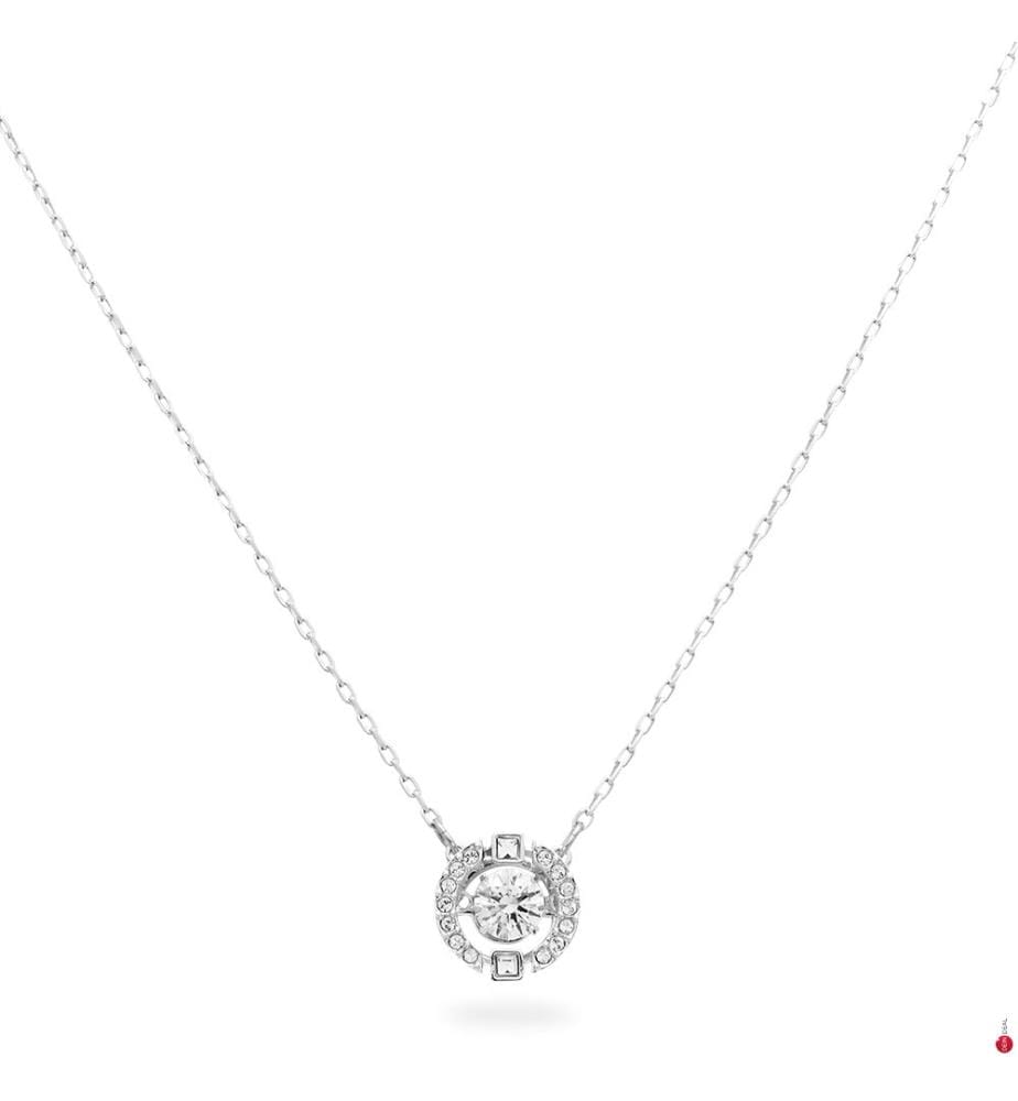Collana Sparkling Dance Round - Argento