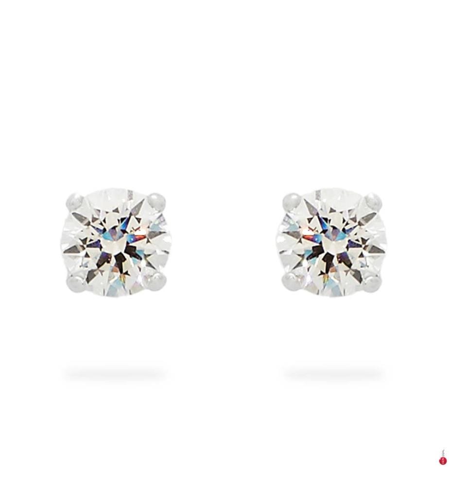Boucles d'Oreilles Attract - Argenté