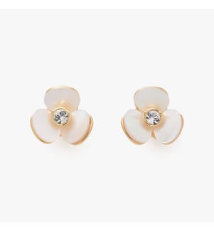 Borchie Disco Pansy - Crema e trasparente