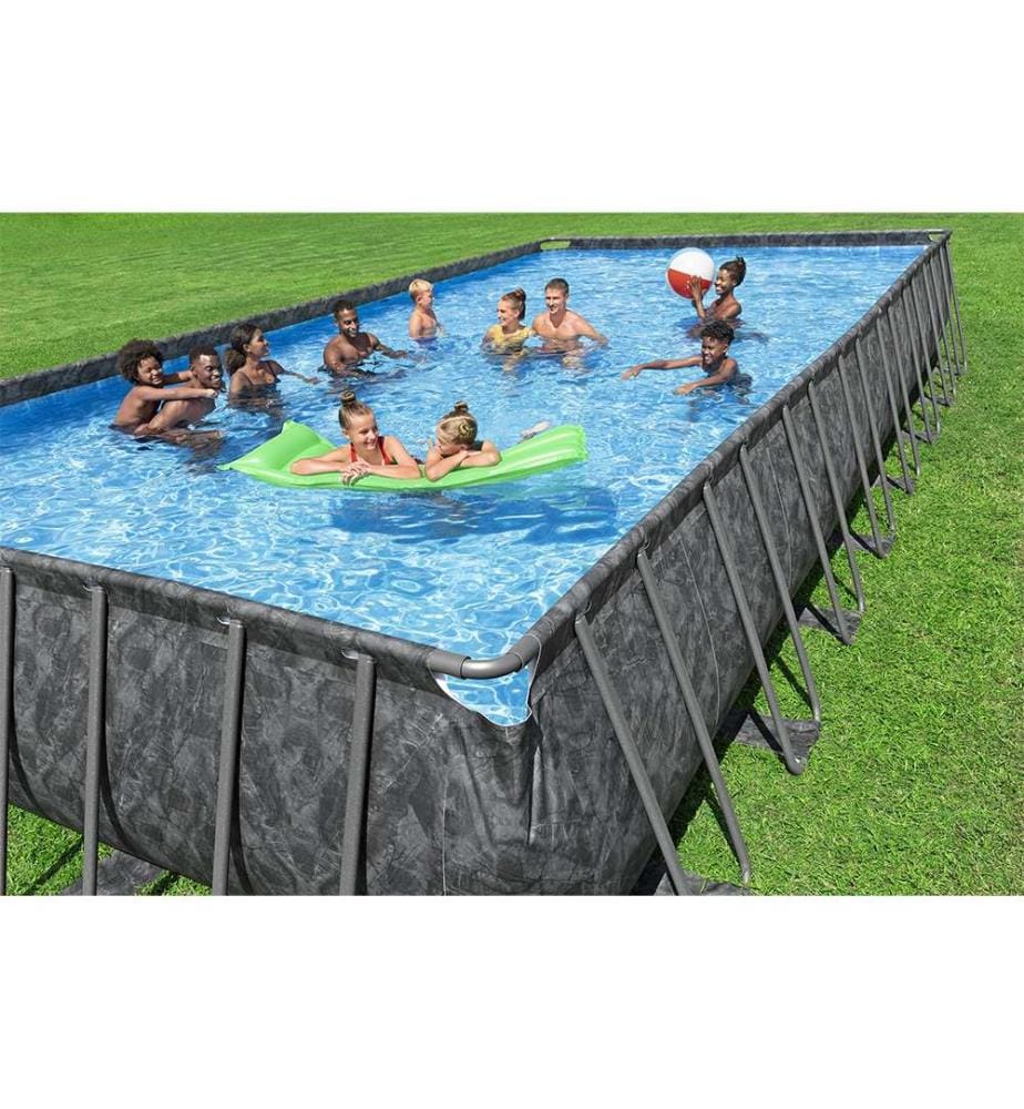 Piscine Rectangulaire Apx - Anthracite