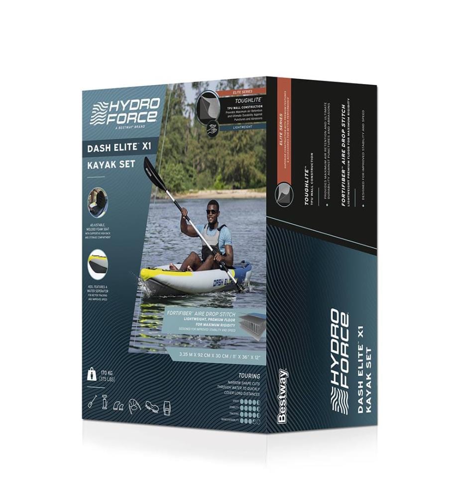 Kayak Dash Elite - Grigio Blu