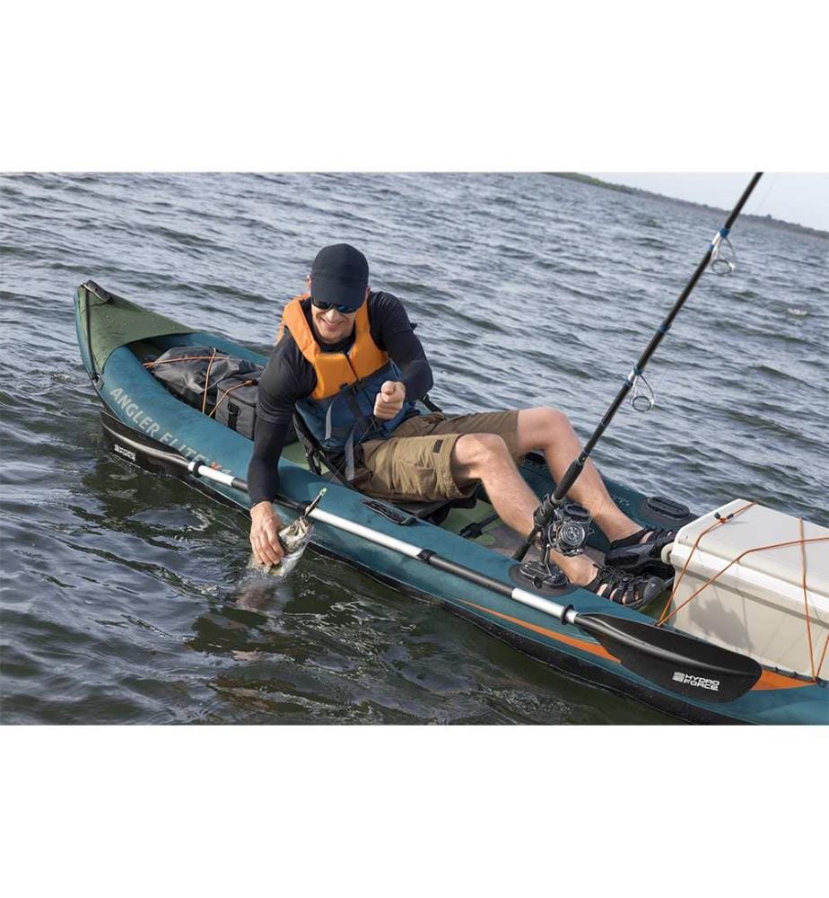 Kayak da pesca Angler Elite - Blu Arancione