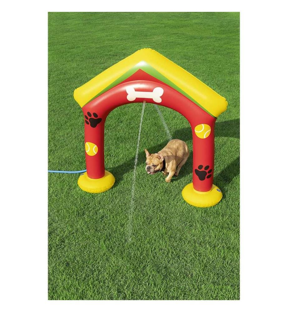 Fetchin' Fun Haustierregner - Rot