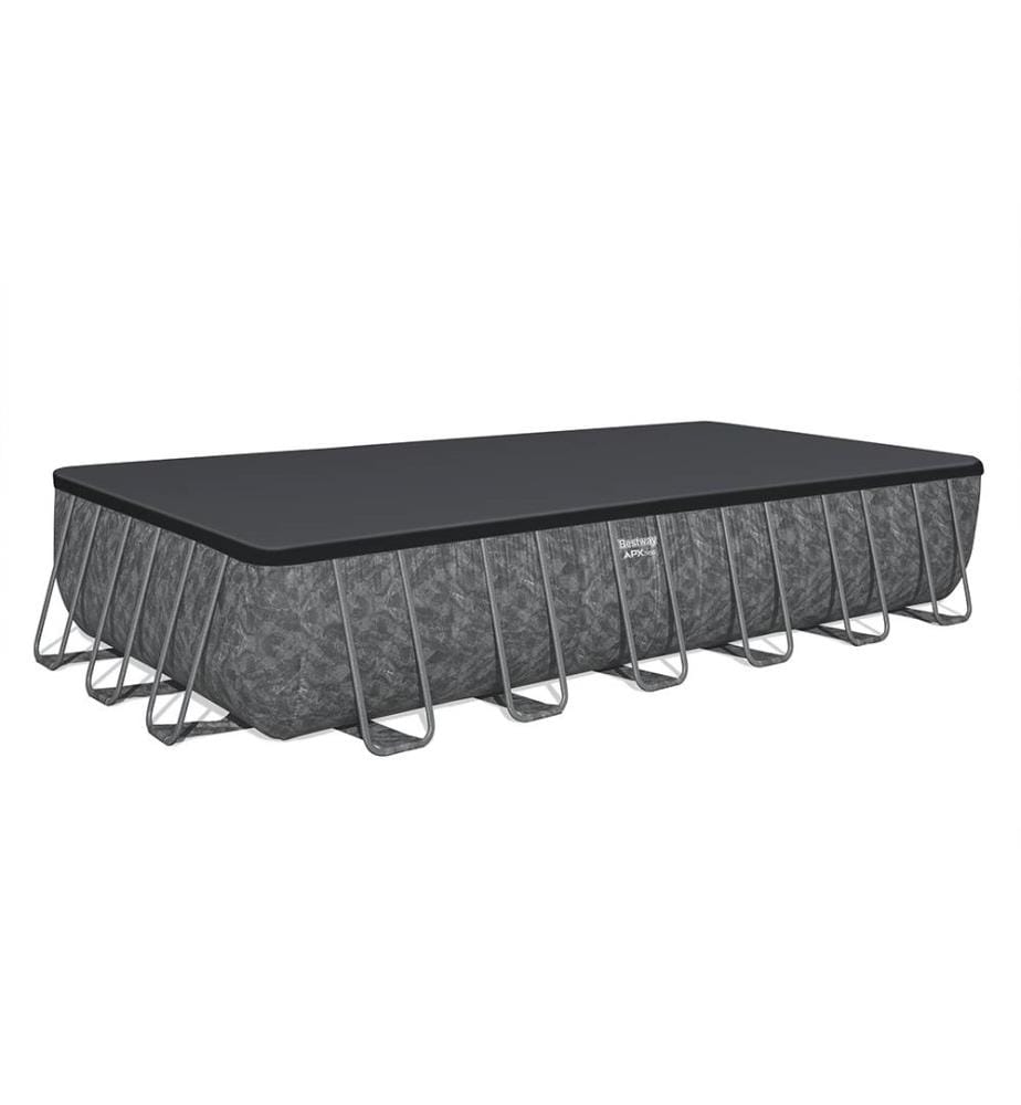 APX 365 Rectangular Pool Set 732x366x132cm - Anthrazit