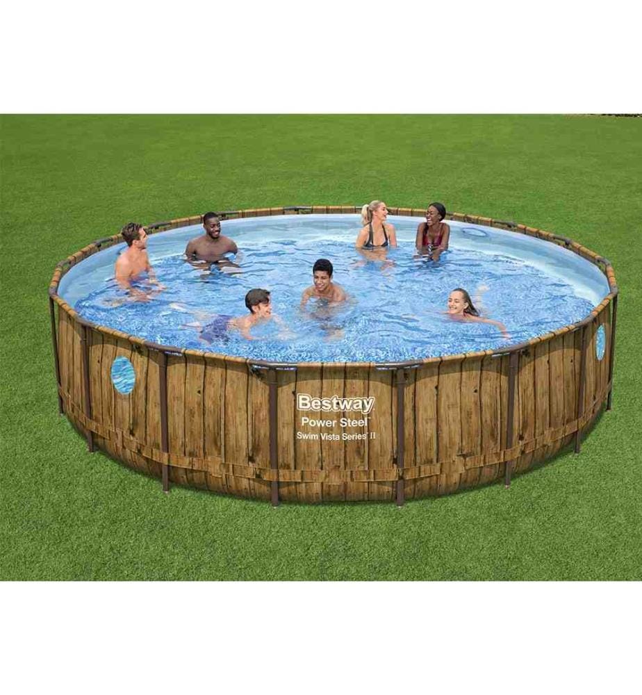 Piscine Power Steel Frame Swim Vista 549 x 122 cm